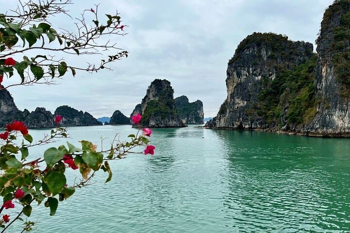 Overnight Bai Tu Long Bay Cruise: Kayak, Thien Canh Son Cave & Sunset at Sea photo 2