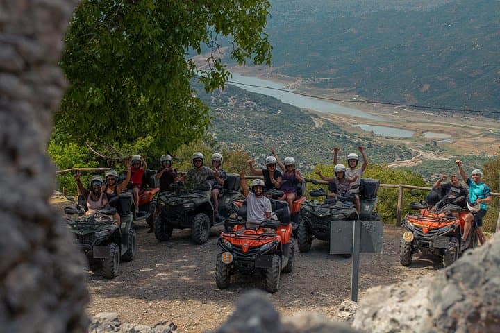 Quad Safari from Heraklion: Aposelemis Dam, Olive Oil Tasting & Cave Swim photo 1