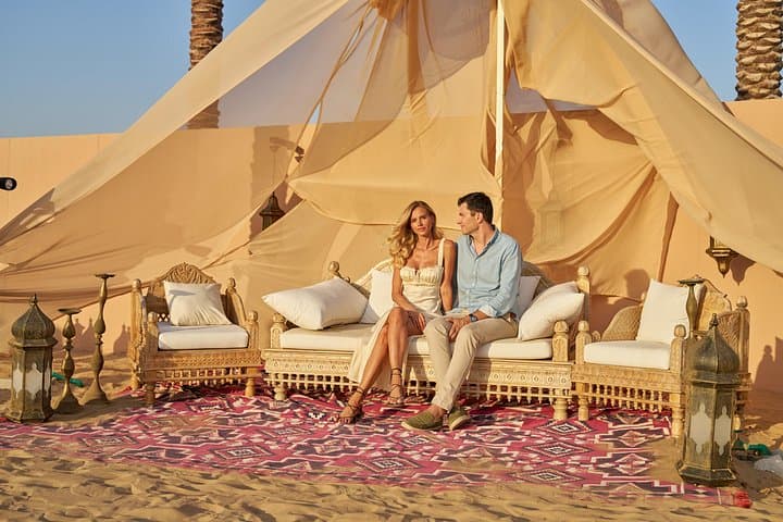Dubai Noble Premium Desert Safari: Private VIP Dune Bashing, BBQ Dinner & Live Shows photo 1