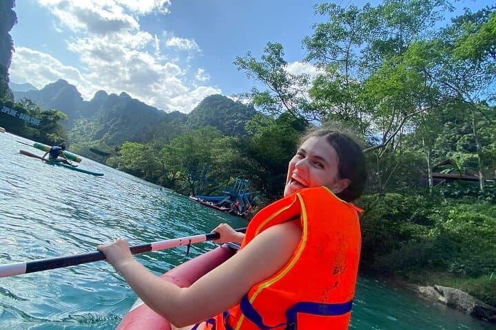 Hue to Dark Cave Adventure: Zipline, Mud Bath & Kayak in Phong Nha photo 3