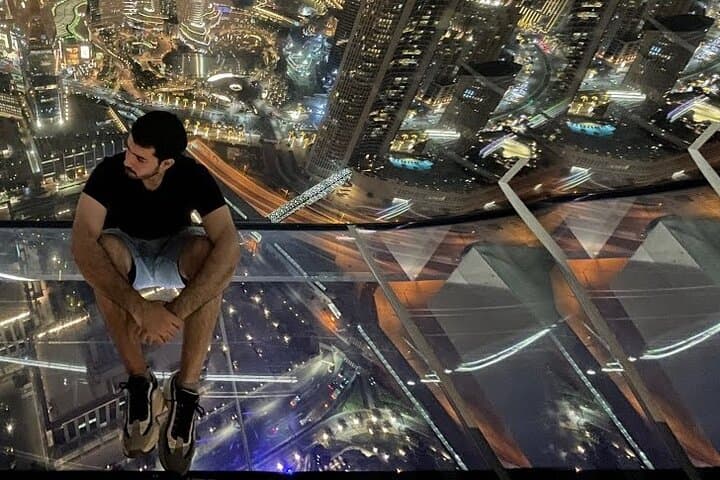 Sky Views Observatory Dubai: Glass Slide and 52nd-Floor Panorama