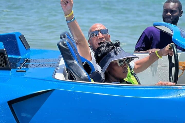 Jet-Car Ocean Ride & Bamboo Rafting in Montego Bay