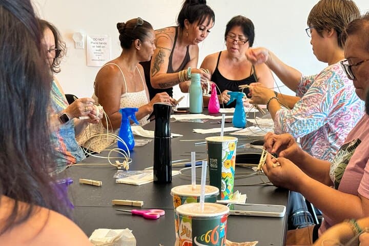 Lauhala Bracelet Weaving Class in Central Maui — Hands-On Hawaiian Craft at Queen Kaʻahumanu Center photo 2
