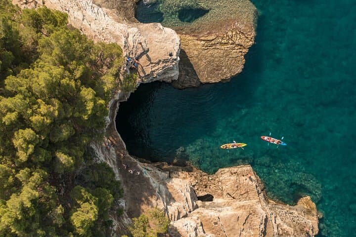 Pula Blue Cave and Cliffs Kayak Tour — Sea Caves, Snorkeling & Islands photo 2
