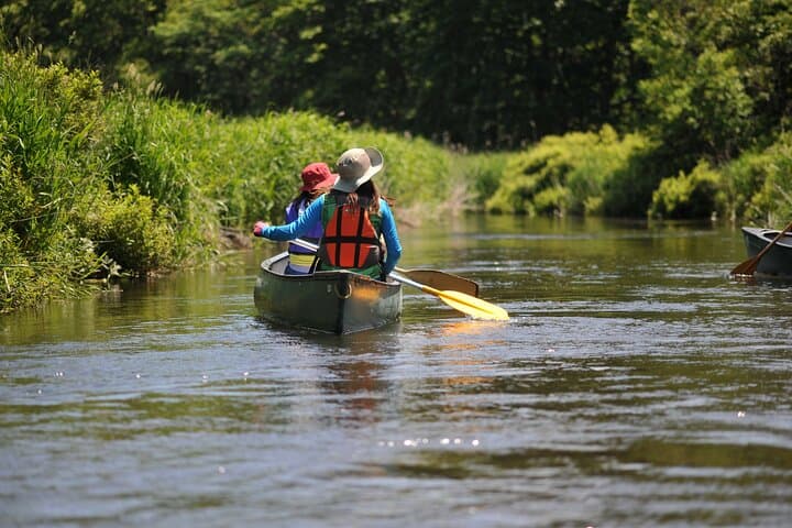 2-Hour Canoe on the Bibi River to Lake Utonai — Guided Canoe Tour from New Chitose Airport photo 4