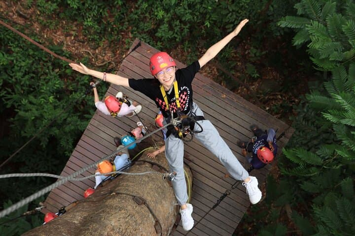Hanuman World Zipline Phuket — 32-Platform Canopy Flights & 400m Ziplines