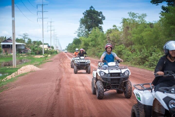 Siem Reap Quad Bike Adventure: 2-Hour Countryside Ride Through Rice Fields and Temples photo 5