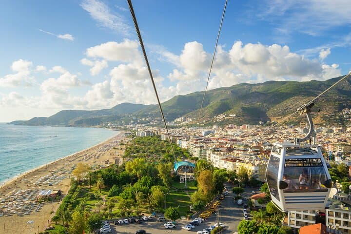 Alanya Cable Car & Cleopatra Beach: Scenic Views, Castle Walk & Damlataş Cave Tour photo 1
