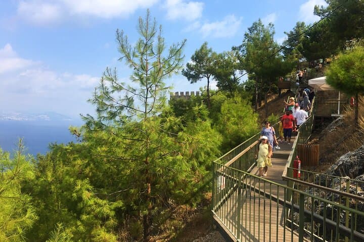 Alanya Cable Car & Cleopatra Beach: Scenic Views, Castle Walk & Damlataş Cave Tour photo 4