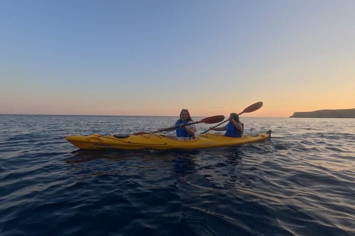 Sunset Kayak to Papafragas Cave in Milos — Semi‑Private Evening Coastal Tour photo 2