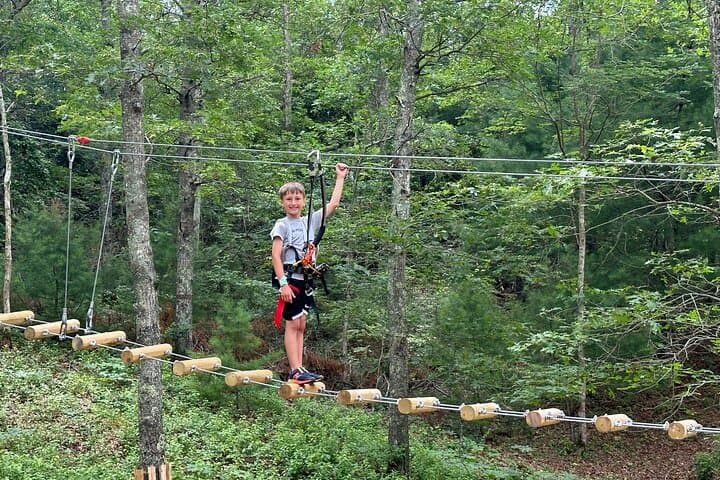 Thrilling Ziplining and Climbing Adventure at Cape Cod’s Premier Aerial Park photo 3