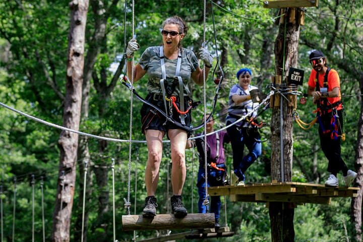 Thrilling Ziplining and Climbing Adventure at Cape Cod’s Premier Aerial Park photo 5