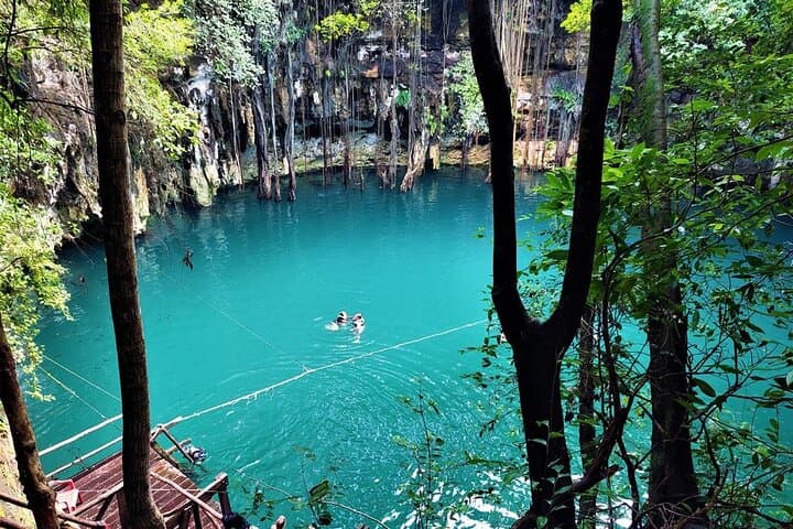 Ek Balam & Cenote Xcanché Day Trip from Valladolid — Ruins, Swim & Colonial Streets photo 4