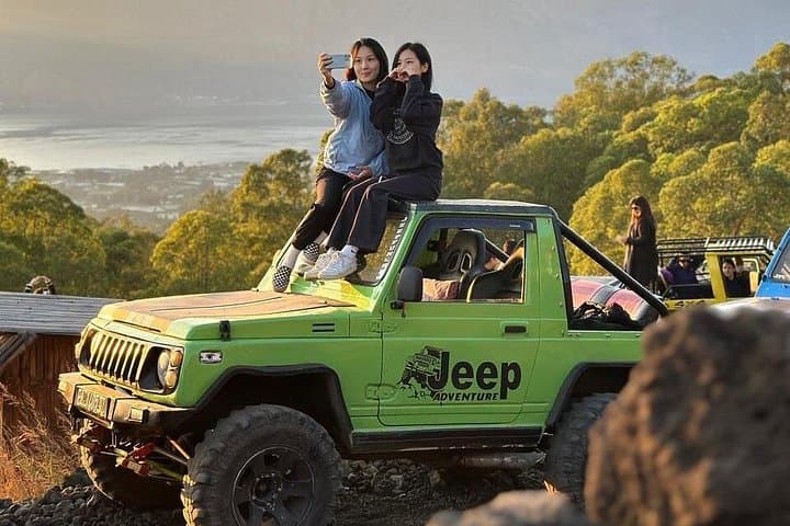 Mount Batur Jeep Sunrise Tour: Black Lava Fields & Batur Hot Springs photo 3