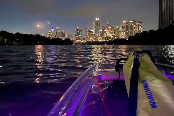 Austin Night Clear Kayaking: Glow Tour on Lady Bird Lake photo 6