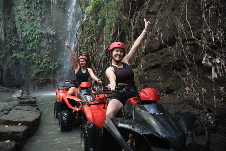 Waterfall ATV Ride in Ubud Bali: Jungle Tracks, Rice Fields & River Crossings photo 5
