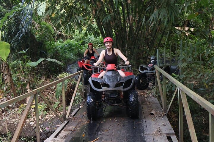 Waterfall ATV Ride in Ubud Bali: Jungle Tracks, Rice Fields & River Crossings photo 3