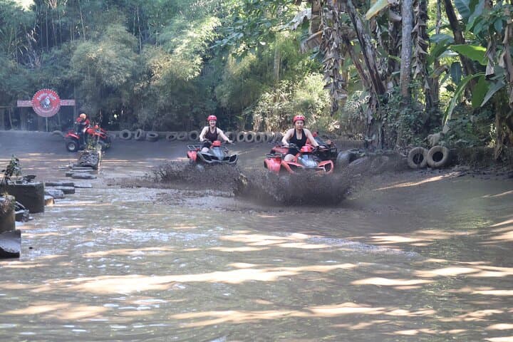 ATV Waterfall Ride and Ubud Cultural Tour — Tegallalang, Monkey Forest & Market photo 4