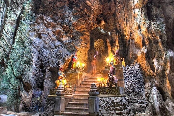 Da Nang to Hoi An Night Tour: Lady Buddha, Marble Mountains & Lantern Streets photo 4