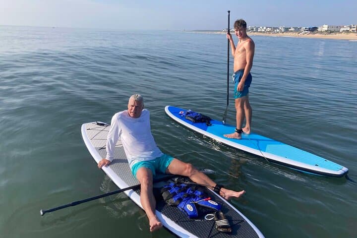 Private Rudee Inlet SUP Lesson and Photo Session — Virginia Beach Backwaters photo 2