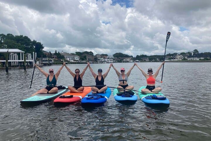Private Rudee Inlet SUP Lesson and Photo Session — Virginia Beach Backwaters photo 3