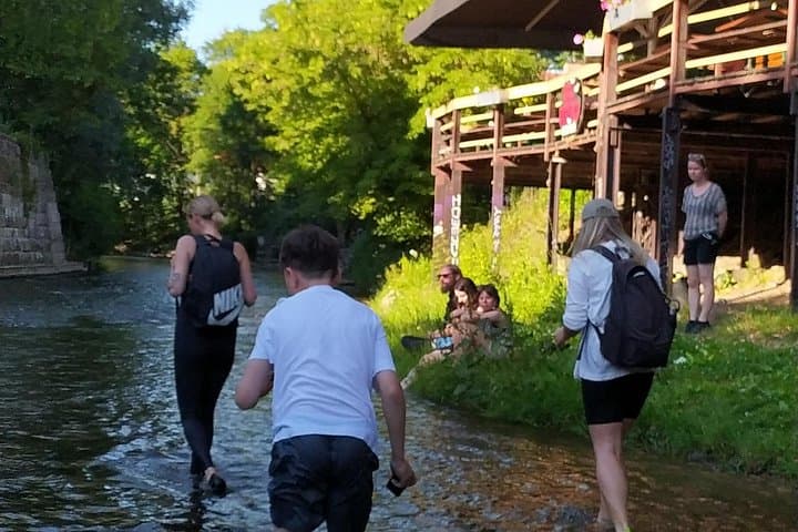 Vilnele River Walk: Water-Hiking to Uzupis, Bridges & Bernardine Gardens photo 4