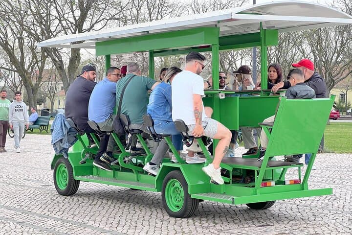 Tropical BeerBike on the Tejo River — Lisbon Riverside Party Bike Tour photo 3