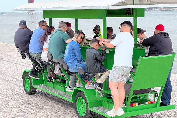 Tropical BeerBike on the Tejo River — Lisbon Riverside Party Bike Tour photo 4