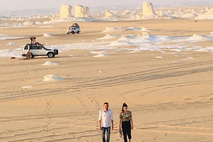 Bahariya Oasis & White Desert Overnight Tour from Cairo — Black and White Desert Jeep Adventure photo 2