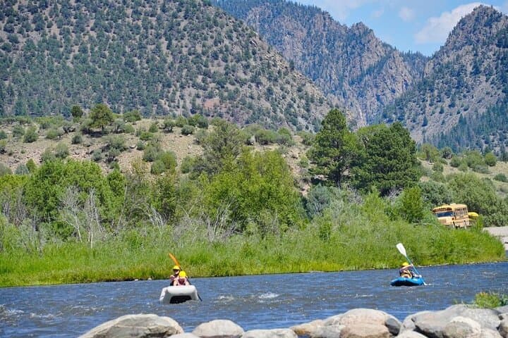 Raft the Upper Colorado: Family-Friendly Class II Runs, Cliff Jumps & Radium Hot Springs photo 4