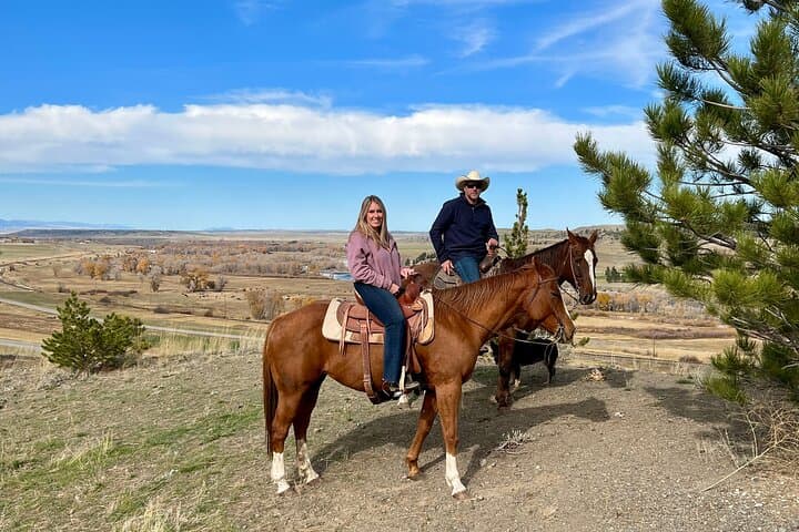 2-Hour Trail Ride in Montana Ranch Country — Greycliff Creek & Crazy Mountains Views photo 6
