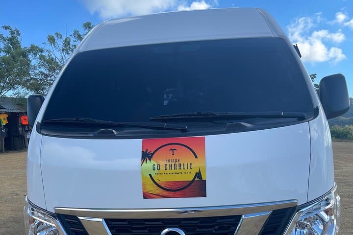 Roatan Van for a Day: Private 5-Hour Beach, Snorkel & Monkey and Sloth Park Excursion