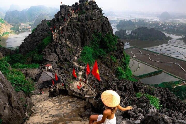 Full-Day Ninh Binh from Hanoi: Tam Coc Boat, Mua Cave Climb & Cycling photo 1