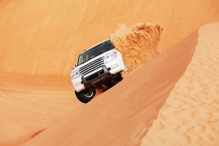 Dubai Arabian Night Desert Safari: Dune Bashing, Camel Ride & BBQ Camp