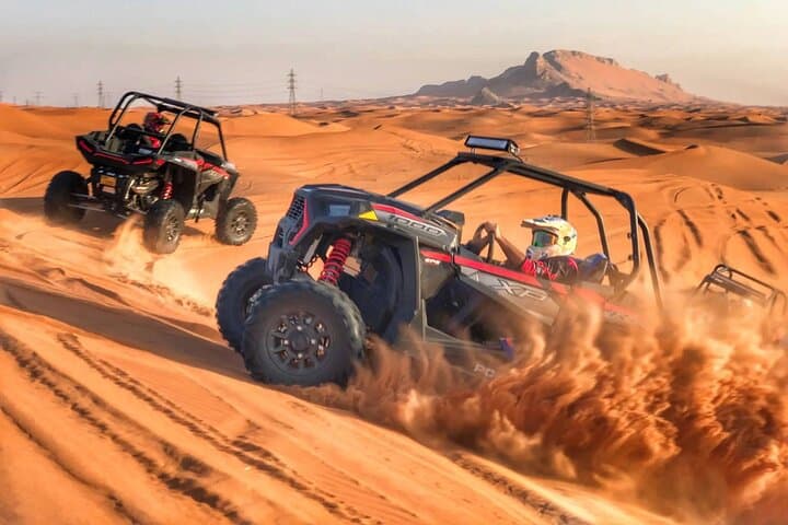 Drive the Red Dunes: 1-Hour Polaris Buggy Adventure with Camel Ride & Sandboarding photo 4
