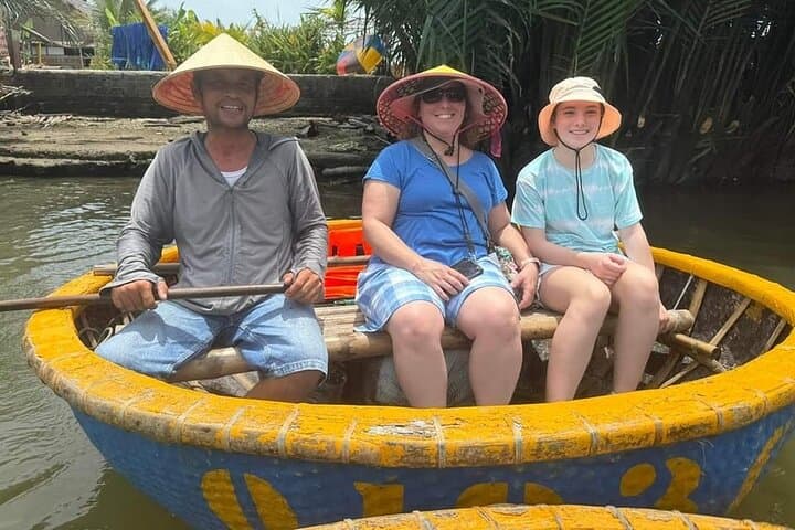 Hoi An Coconut Forest Basket Boat Ride and Lantern Workshop photo 5