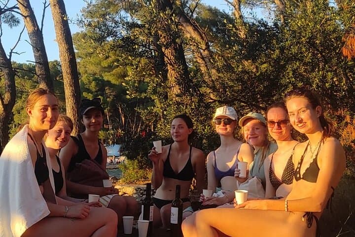 Sunset SUP in Split: Stand-Up Paddle Tour Around Marjan with Wine photo 3