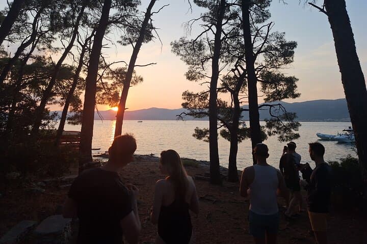 Sunset SUP in Split: Stand-Up Paddle Tour Around Marjan with Wine photo 5
