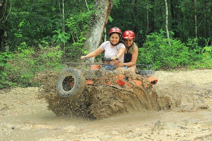 ATV, Ziplines & Cenote Swim near Cancun: Jungle Adventure on the Ruta de los Cenotes photo 3