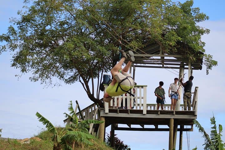 Roatán Jungle Top Zipline & Wildlife Sanctuary Combo — 16-Line Canopy Tour photo 3