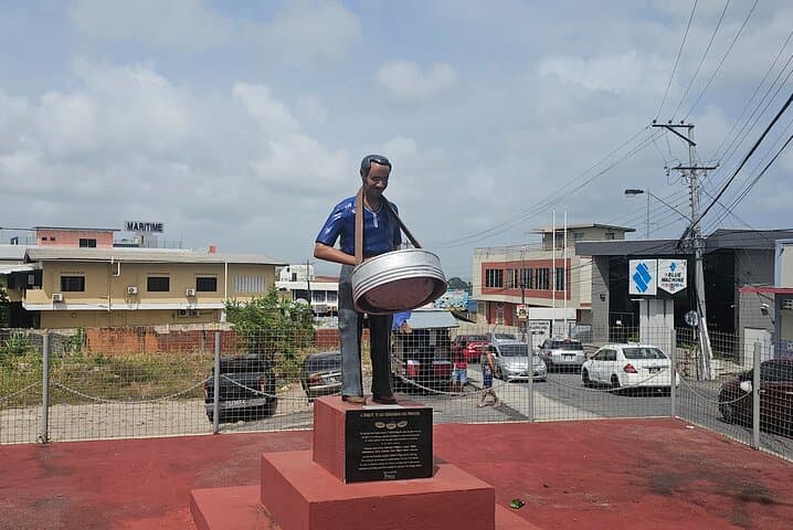Tracing Ten Statues to Los Iros Mud Volcano: A Trinidad Day Tour of Monuments, Food & Mud Baths photo 6