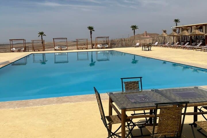 Agafay Desert Day: Quad Biking, Camel Ride, Pool & Moroccan Dinner Under the Stars