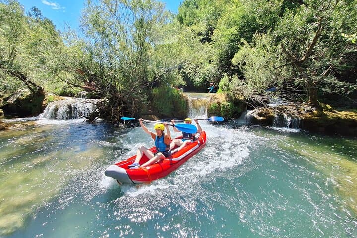 Mrežnica River Kayak Adventure — Rapids, Waterfalls & Cliff Jumps Near Plitvice