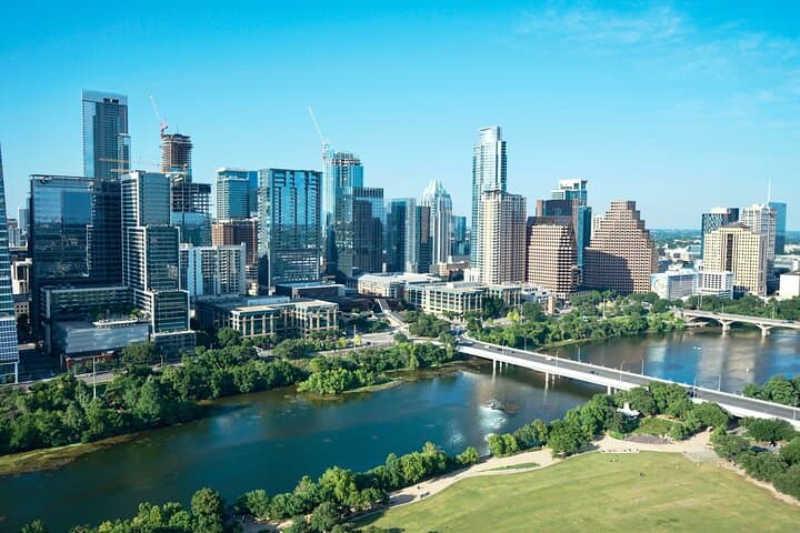 20-Minute Helicopter Flight Over Downtown Austin and Lake Austin — Skyline & Lake Aerial Tour