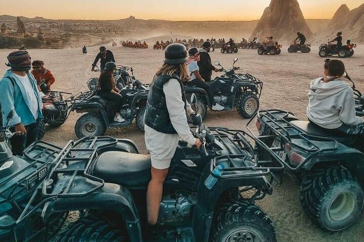 Sunset ATV Quad Ride Through Cappadocia's Red, Rose & Love Valleys photo 2