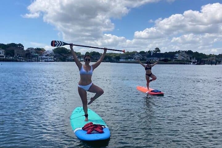Private Rudee Inlet SUP Lesson and Photo Session — Virginia Beach Backwaters photo 5