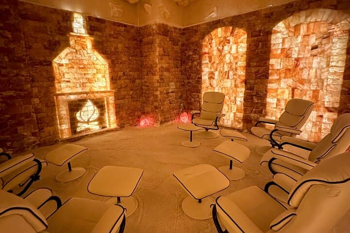 Las Vegas 3-Hour Pamper Package: Salt Cave, Massage & Custom Facial photo 3