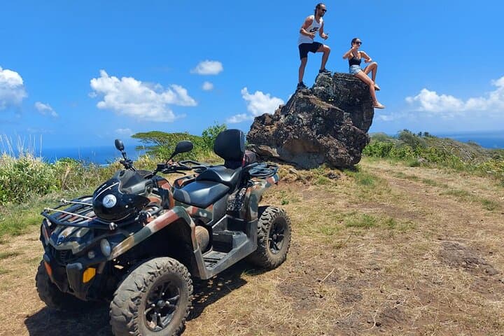 Ride to Mont Popoti: Half-Day ATV Adventure in Bora Bora