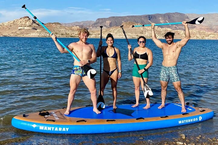 Giant Mantaray Paddleboard Rental at Willow Beach: Group SUP on the Colorado River photo 3