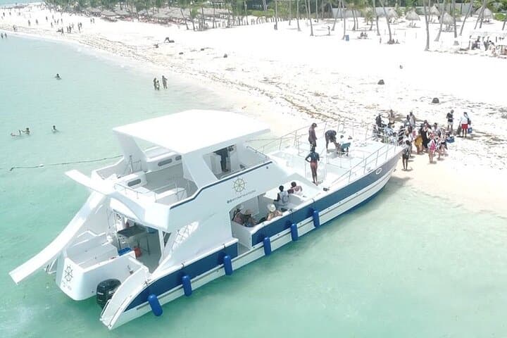 Punta Cana Party Boat Snorkel at Bavaro Reef & Natural Pool Cruise